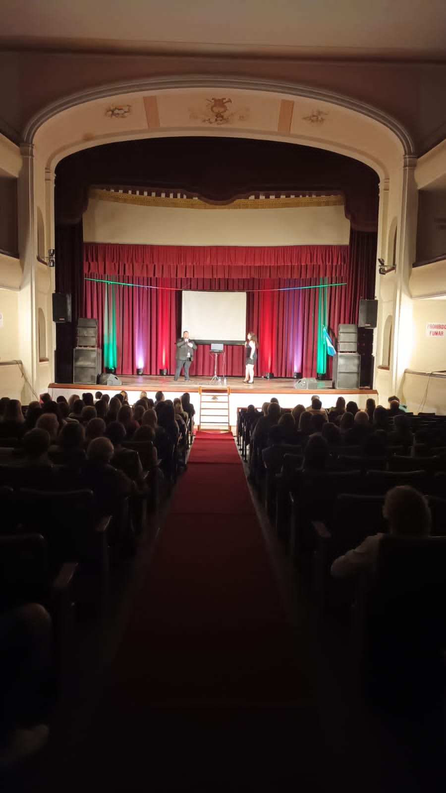 Evento en el Cine Italo
